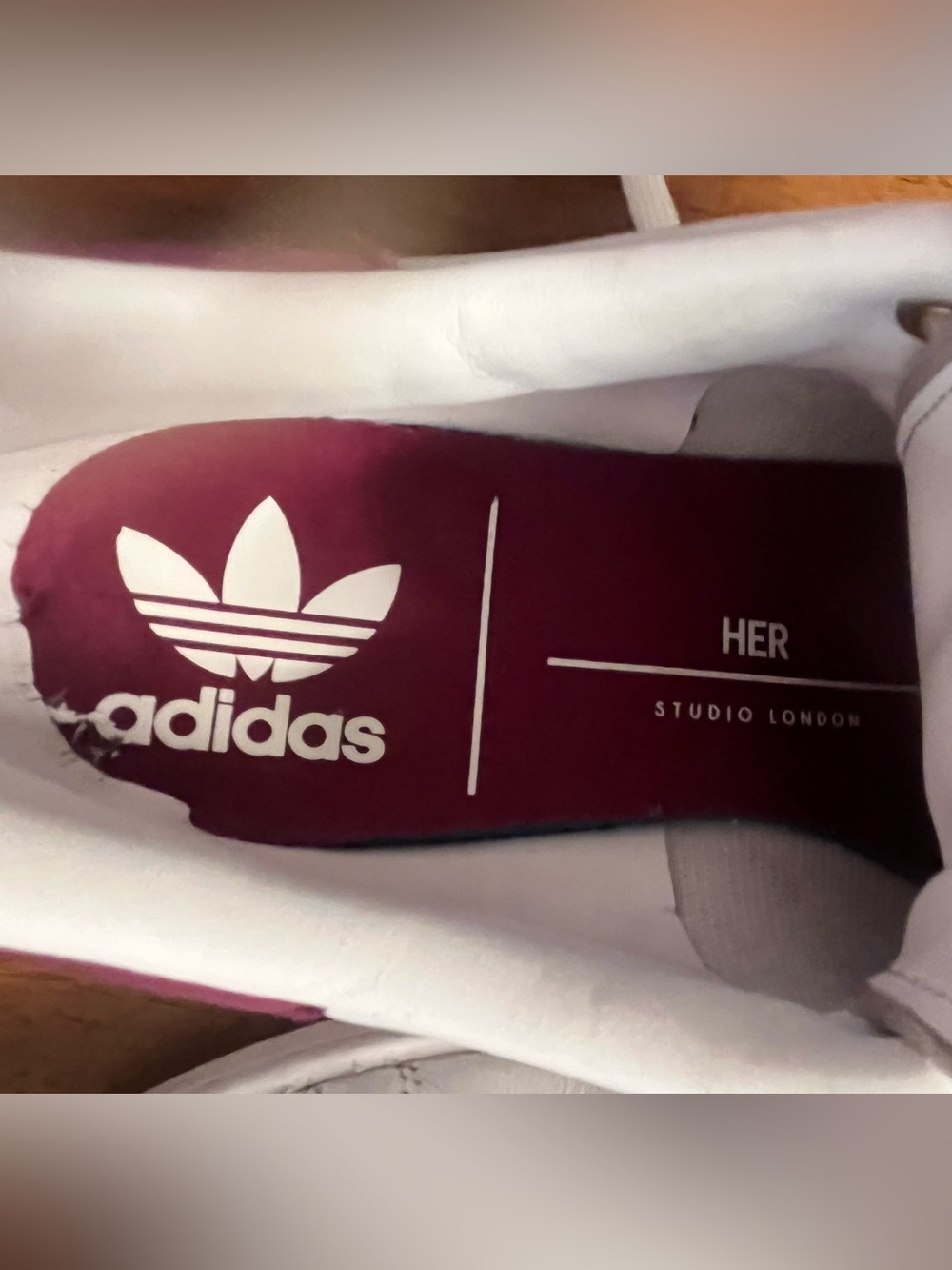 Adidas Stan Smith X Her Studio London “Autumn Floral” Sneakers size 7.5 - Picture 7 of 9